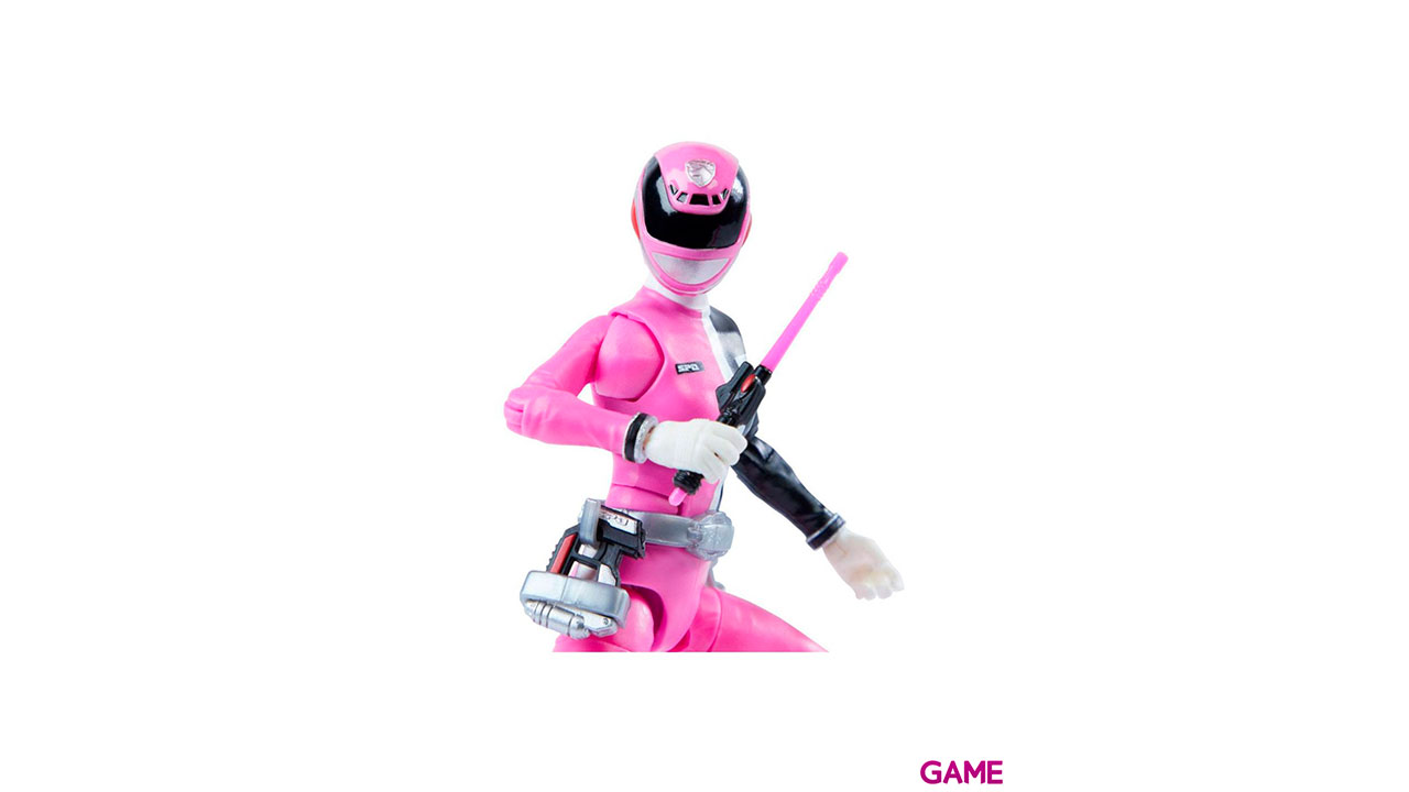 Figura SPD Pink Ranger Power Rangers 15cm-4