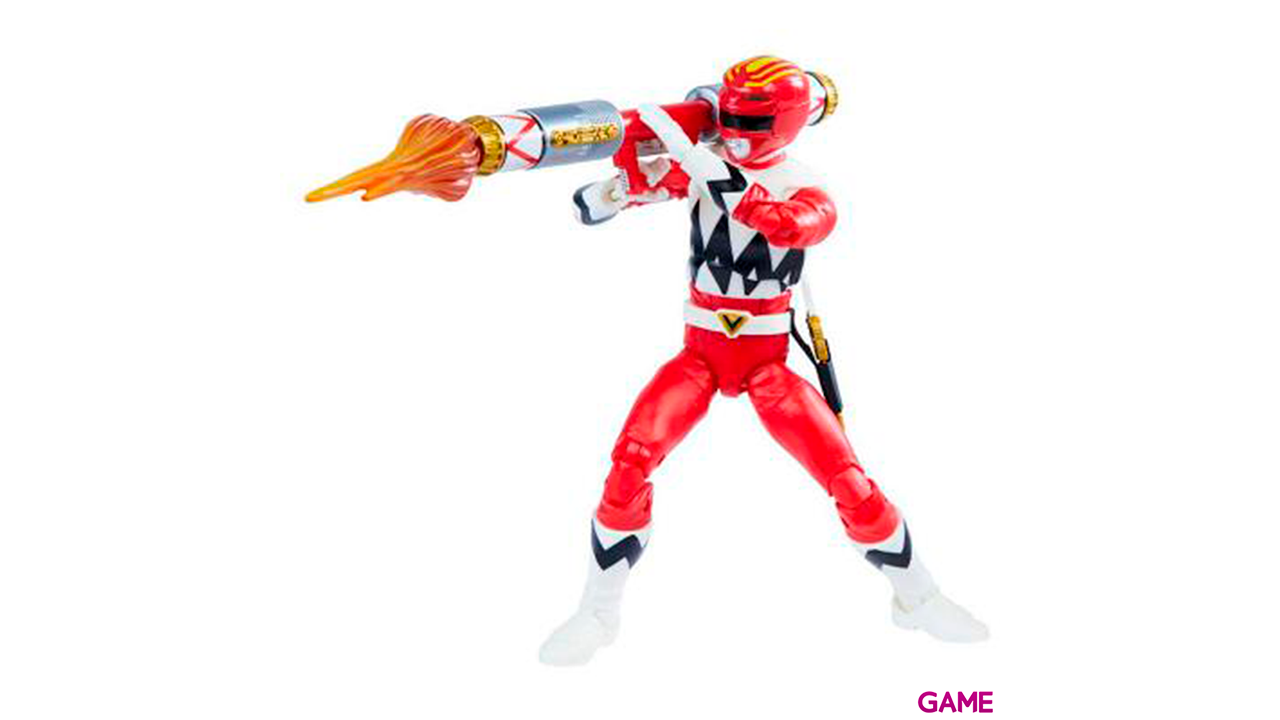 Figura Lost Galaxy Red Power Rangers 15cm-2