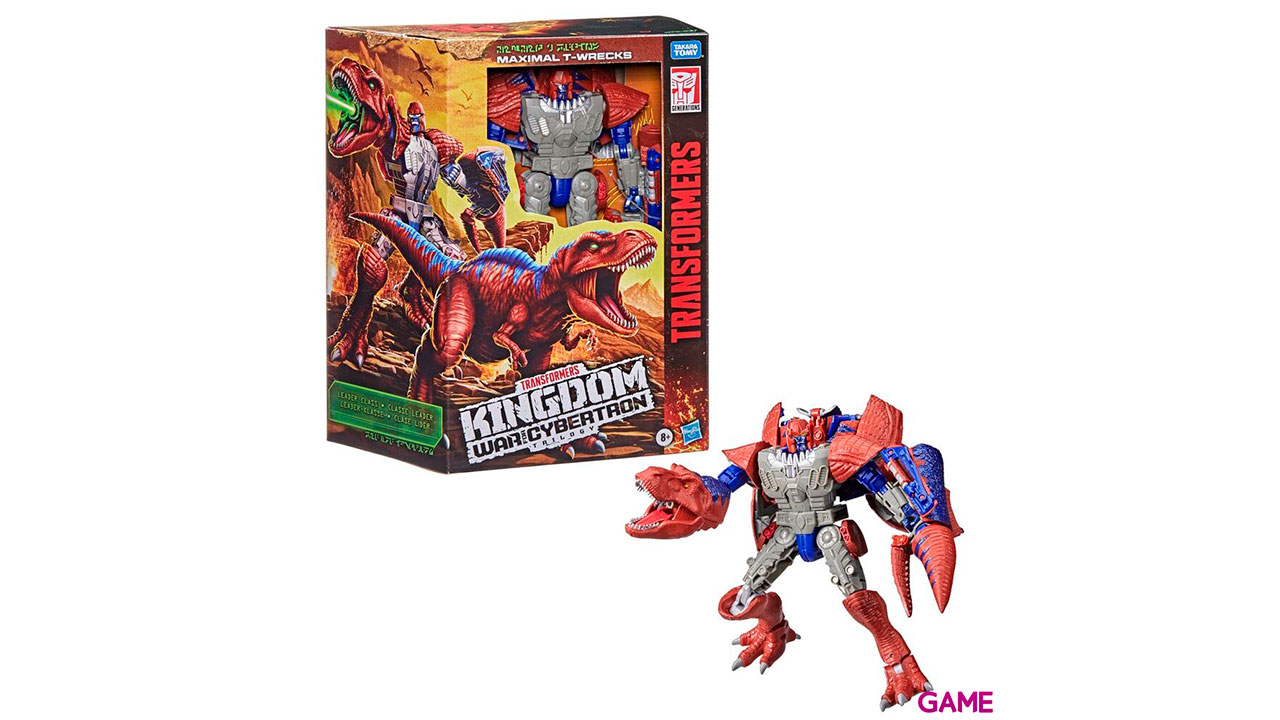 Figura Maximal T-Wrecks War for Cybertron Kingdom Transformers 18cm-0