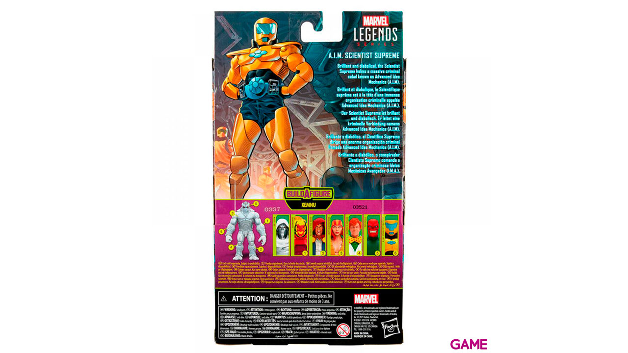 Figura AIM Scientist Supreme Marvel Legends 15cm-7