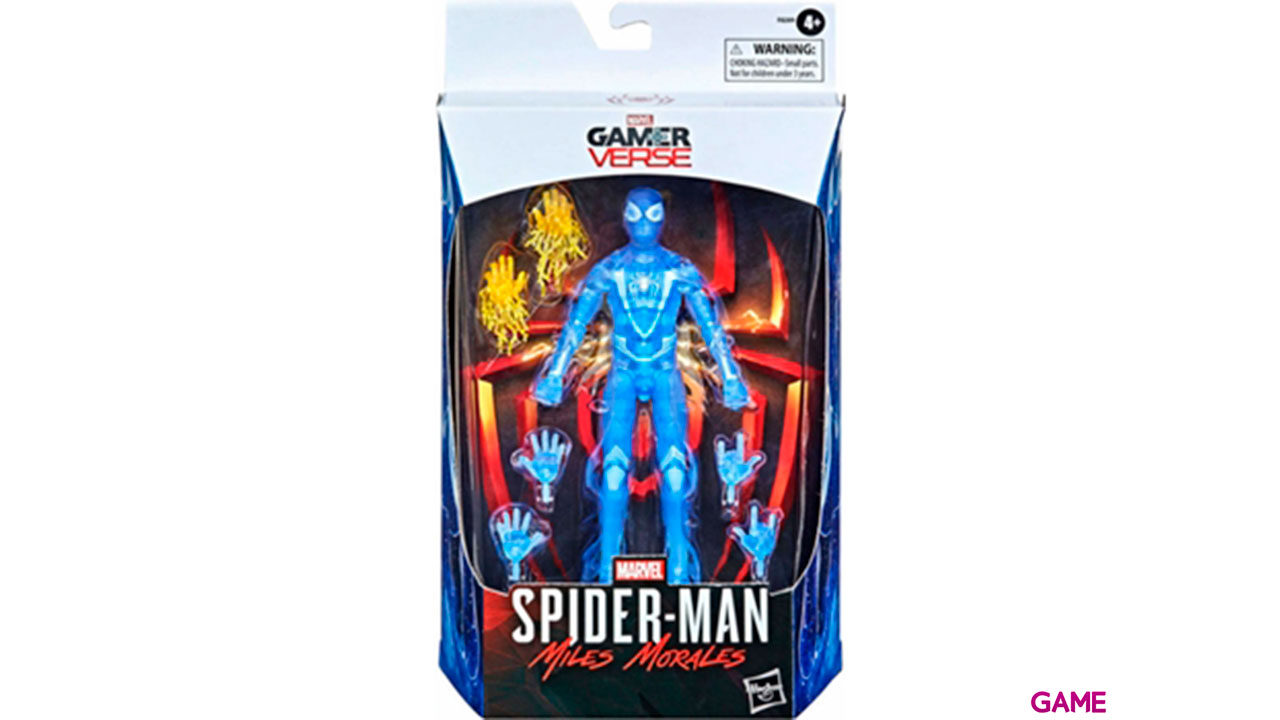 Figura Miles Morales Spiderman Gameverse Marvel Legends 15cm-0