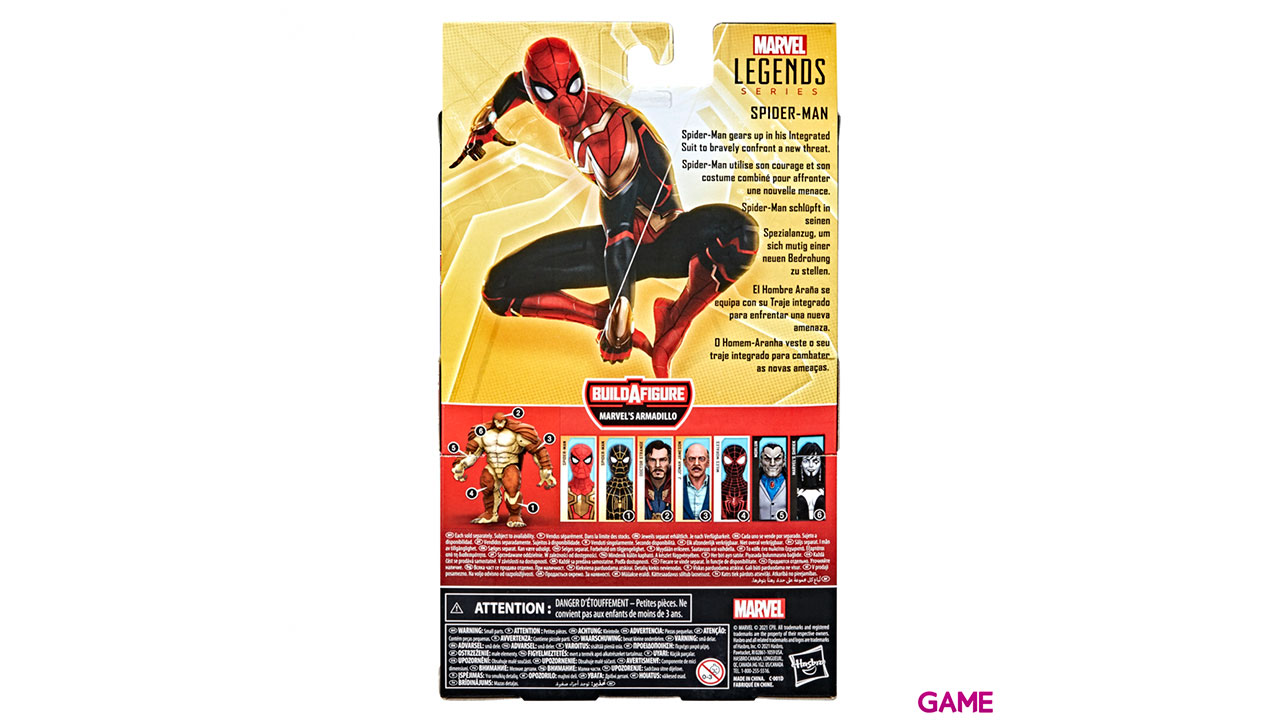Figura Spiderman No Way Home Marvel Legends 15cm-1