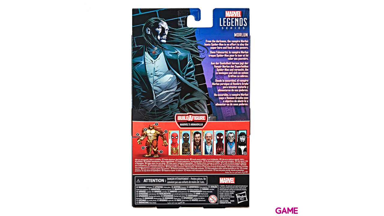 Figura Morlun Spiderman Marvel Legends 15cm-1
