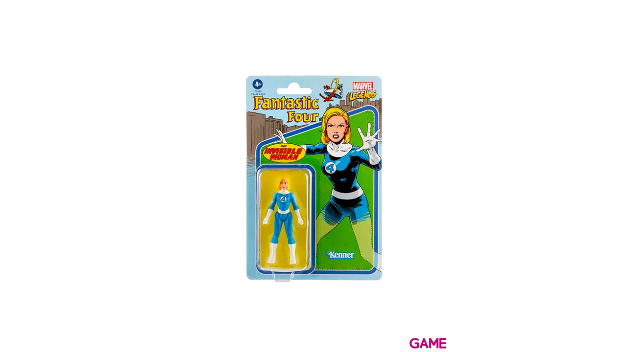 Figura Mujer Invisible Marvel Legends 9cm-0