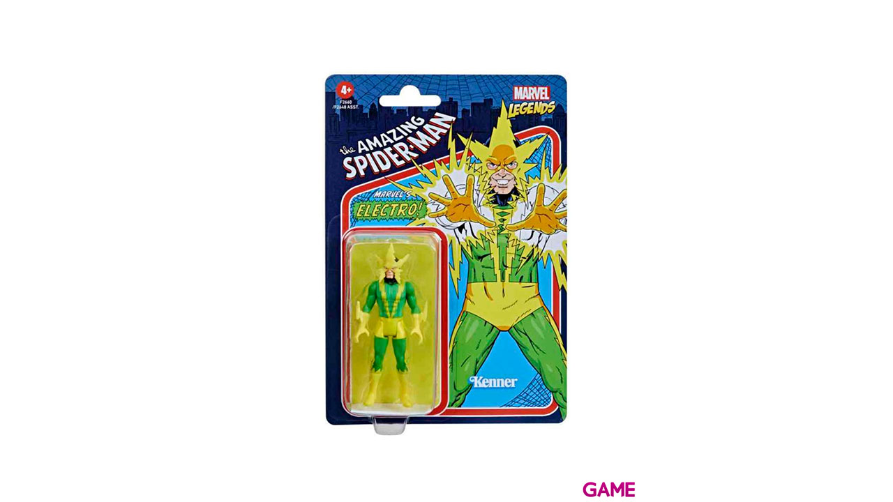 Figura Marvel: Electro The Amazing Spiderman 9,5cm-0