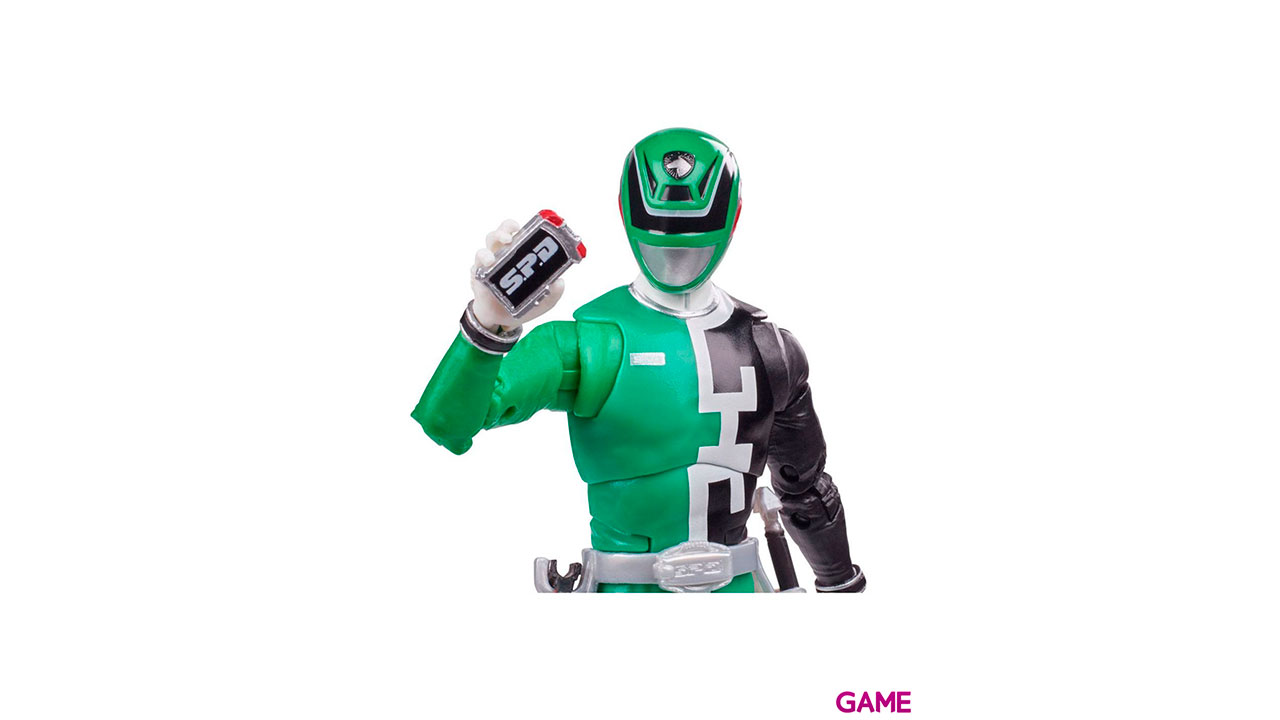 Figura SPD Green Ranger Power Rangers 15cm-2