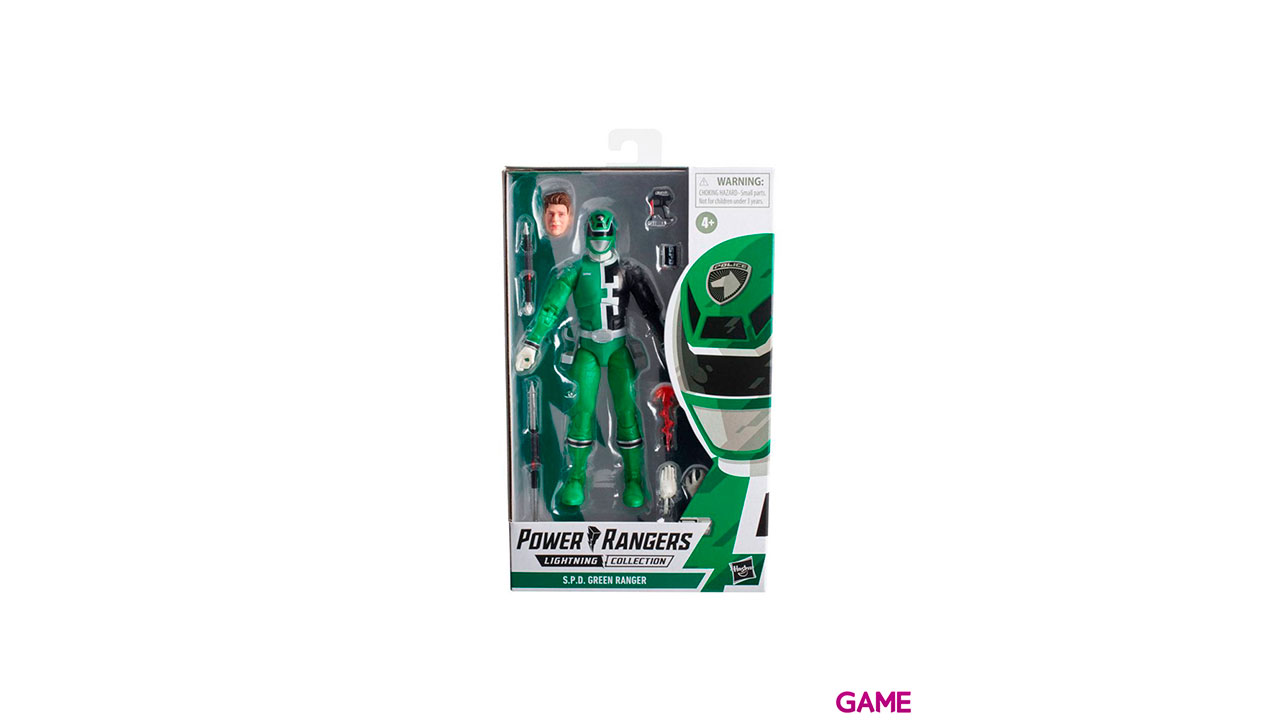 Figura SPD Green Ranger Power Rangers 15cm-5