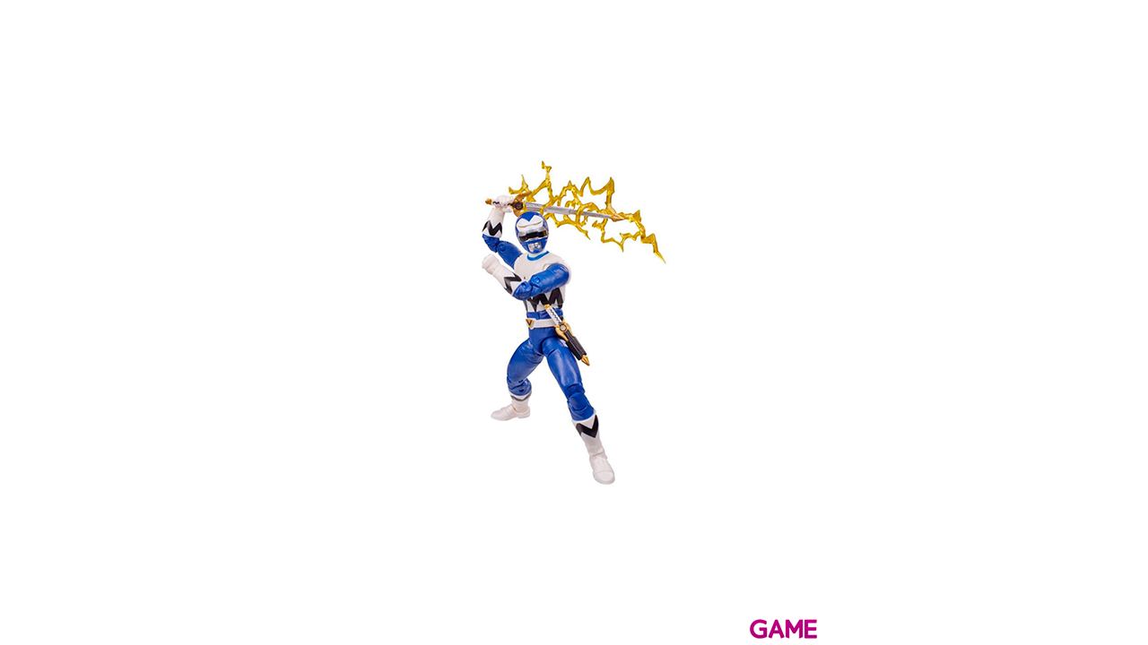 Figura Lost Galaxy Blue Ranger Power Rangers 15cm-0