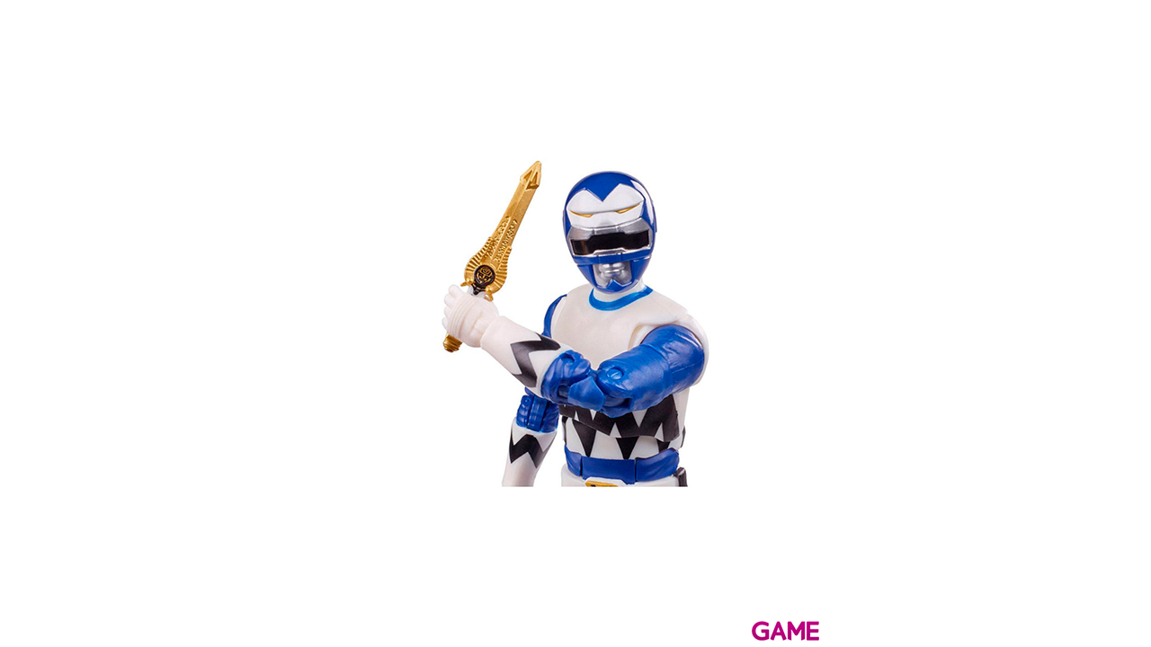 Figura Lost Galaxy Blue Ranger Power Rangers 15cm-1