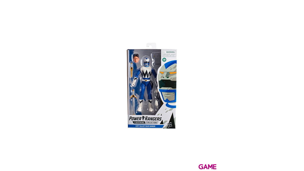 Figura Lost Galaxy Blue Ranger Power Rangers 15cm-3