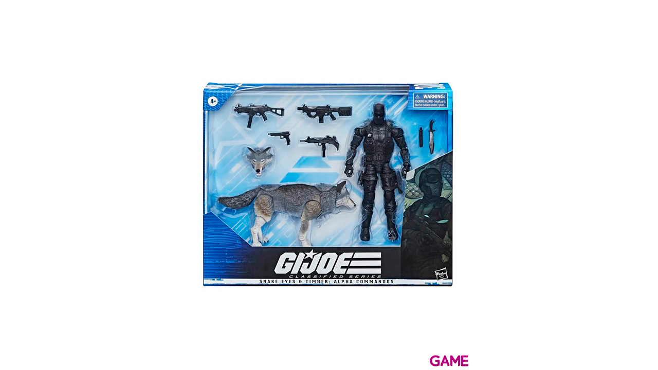 Set 2 figuras Snake Eyes and timber Alpha Commandos GI Joe Classified Series 15cm-0
