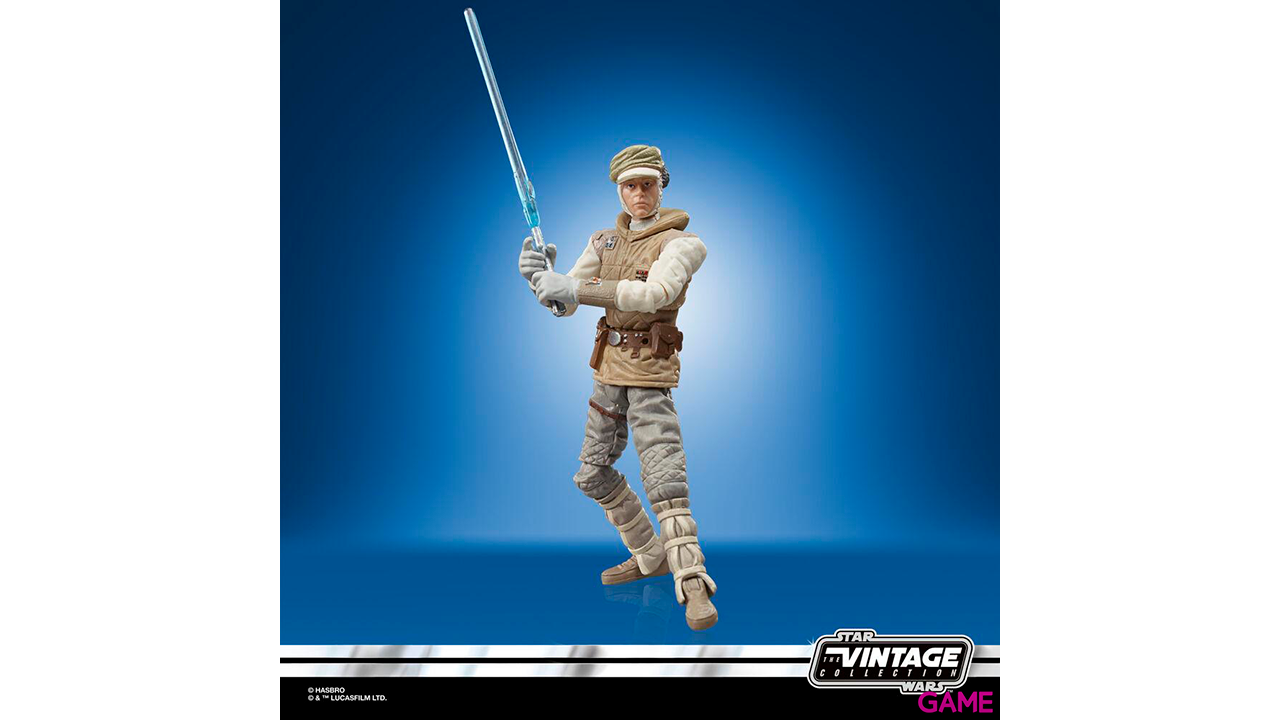 Figura Luke Skywalker Hoth Star Wars El Imperio Contraataca 9,5cm-1