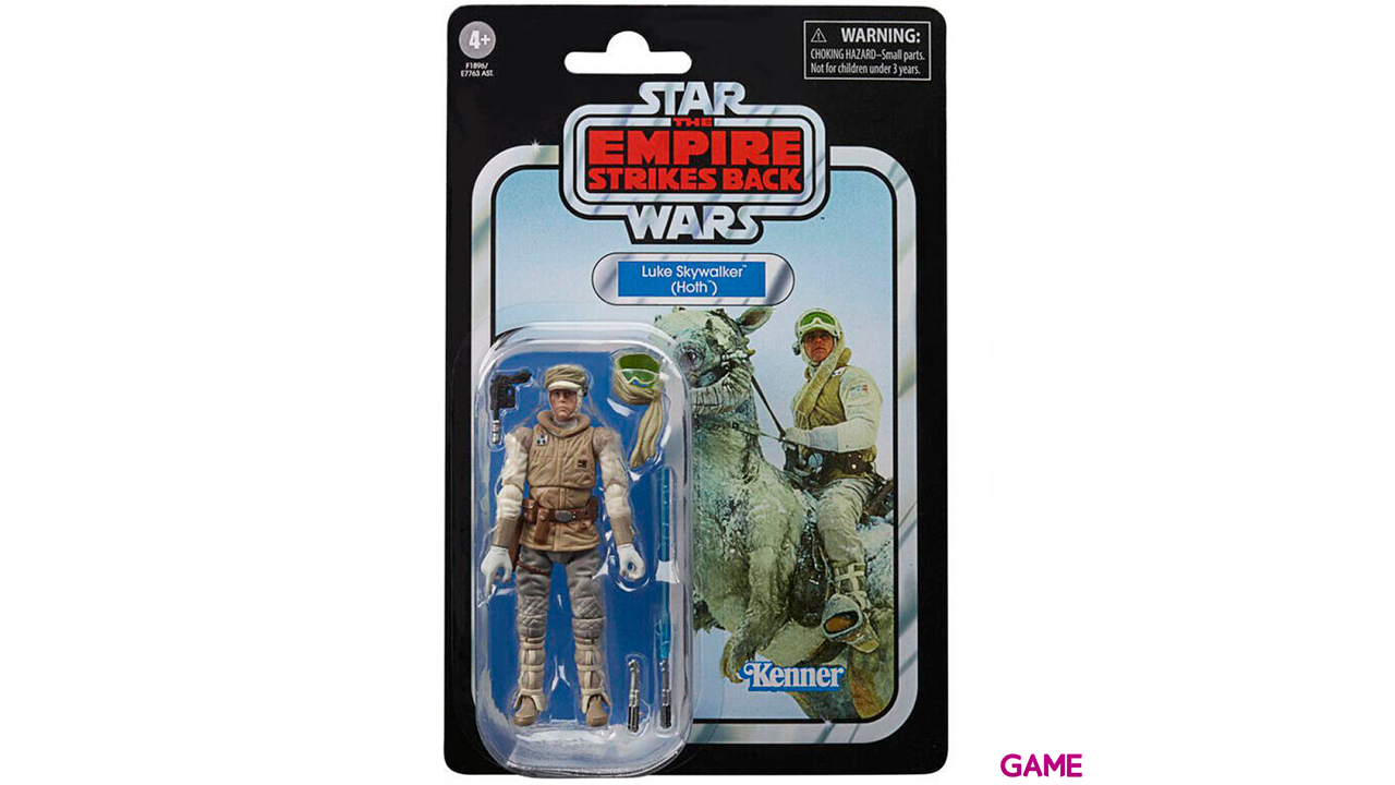 Figura Luke Skywalker Hoth Star Wars El Imperio Contraataca 9,5cm-2