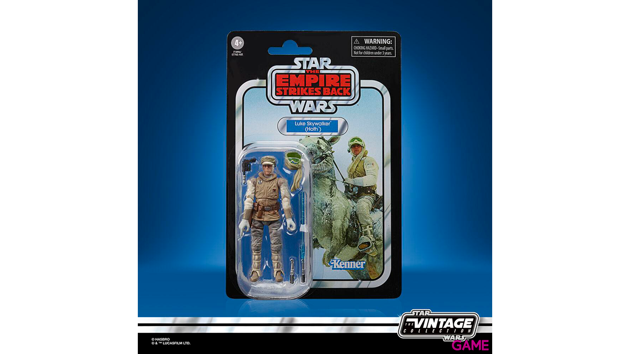 Figura Luke Skywalker Hoth Star Wars El Imperio Contraataca 9,5cm-3