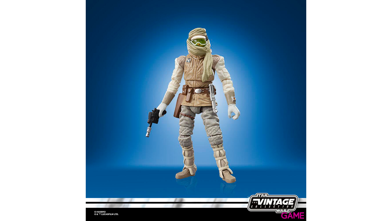 Figura Luke Skywalker Hoth Star Wars El Imperio Contraataca 9,5cm-6