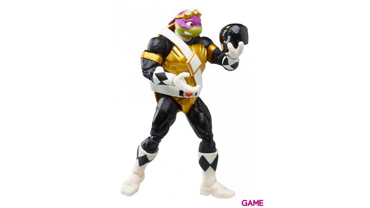 Pack figura Donatello Leonardo Power Tortugas Ninja Rangers 15cm-4
