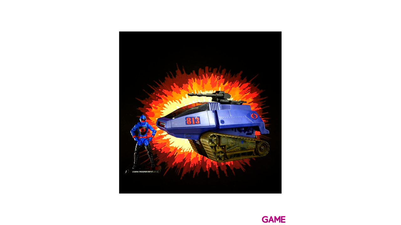 Set Figura Rip It Cobra HISS III Vehiculo Retro Gi joe-1