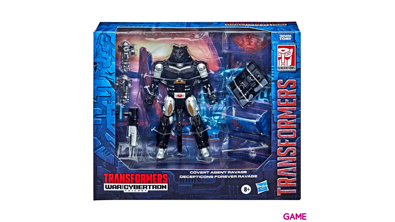 Figura Covert Agent Ravege War From Cybertron Transformers 15cm-0