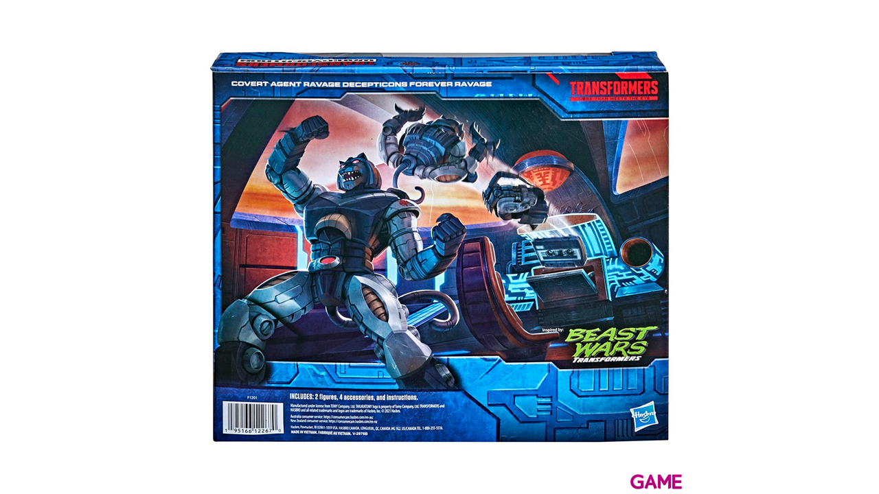 Figura Covert Agent Ravege War From Cybertron Transformers 15cm-1
