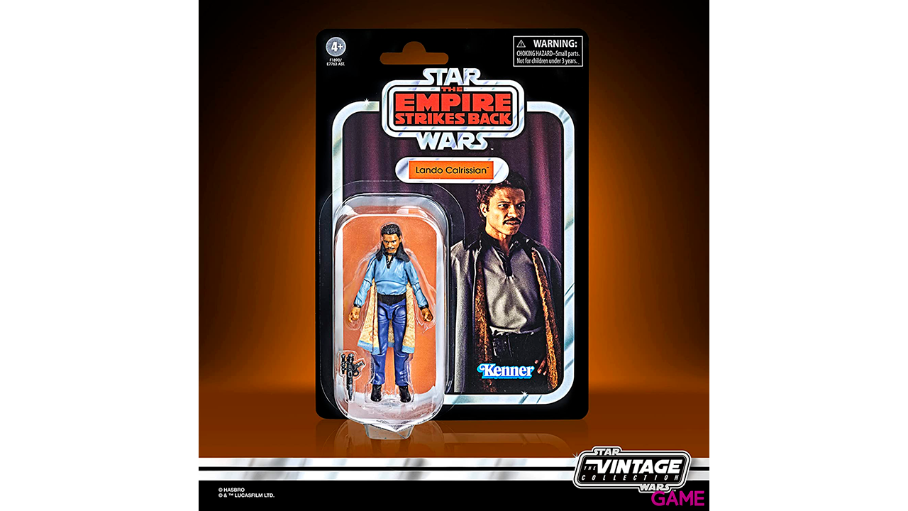 Figura Lando Calrissian Star Wars El Imperio Contraataca Vintage Collection 9,5cm-3