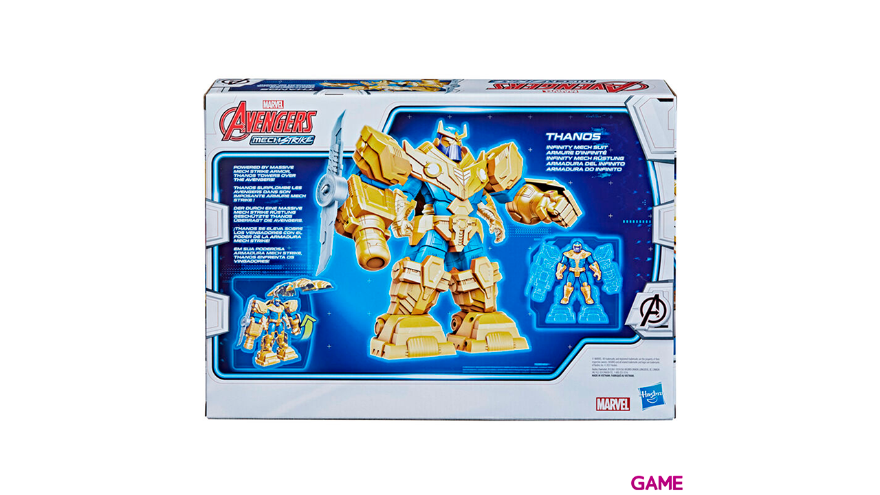 Figura Thanos Mech Vengadores Avengers Marvel 17cm-1
