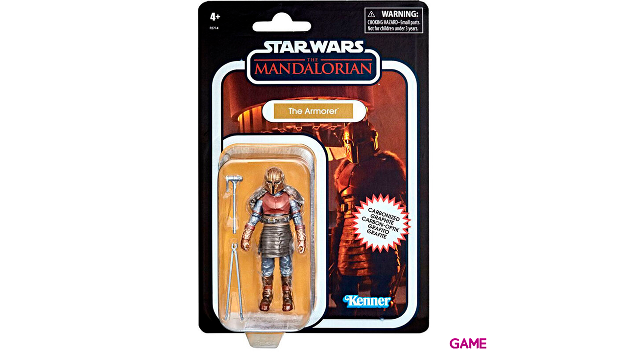 Figura The Armorer Carbonized Collection Star Wars 10cm vintage-0