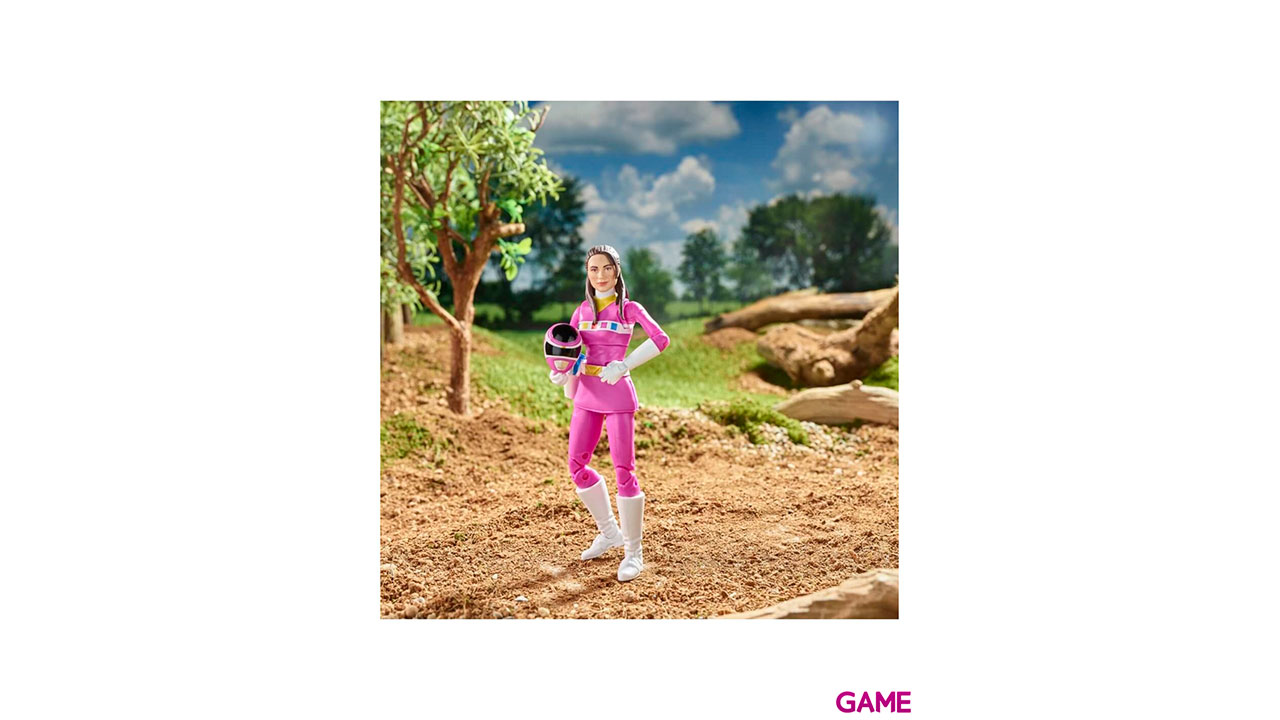 Figura Pink Ranger Power Rangers In Space 15cm-1