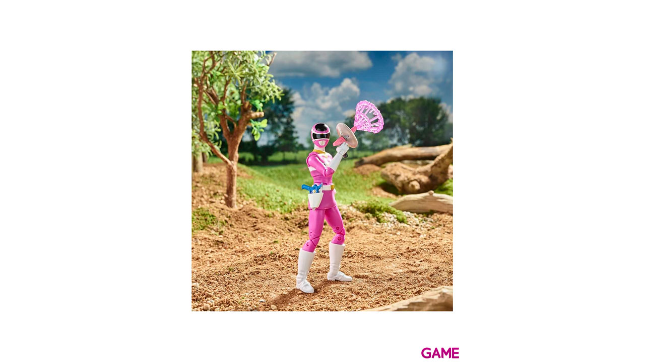 Figura Pink Ranger Power Rangers In Space 15cm-2