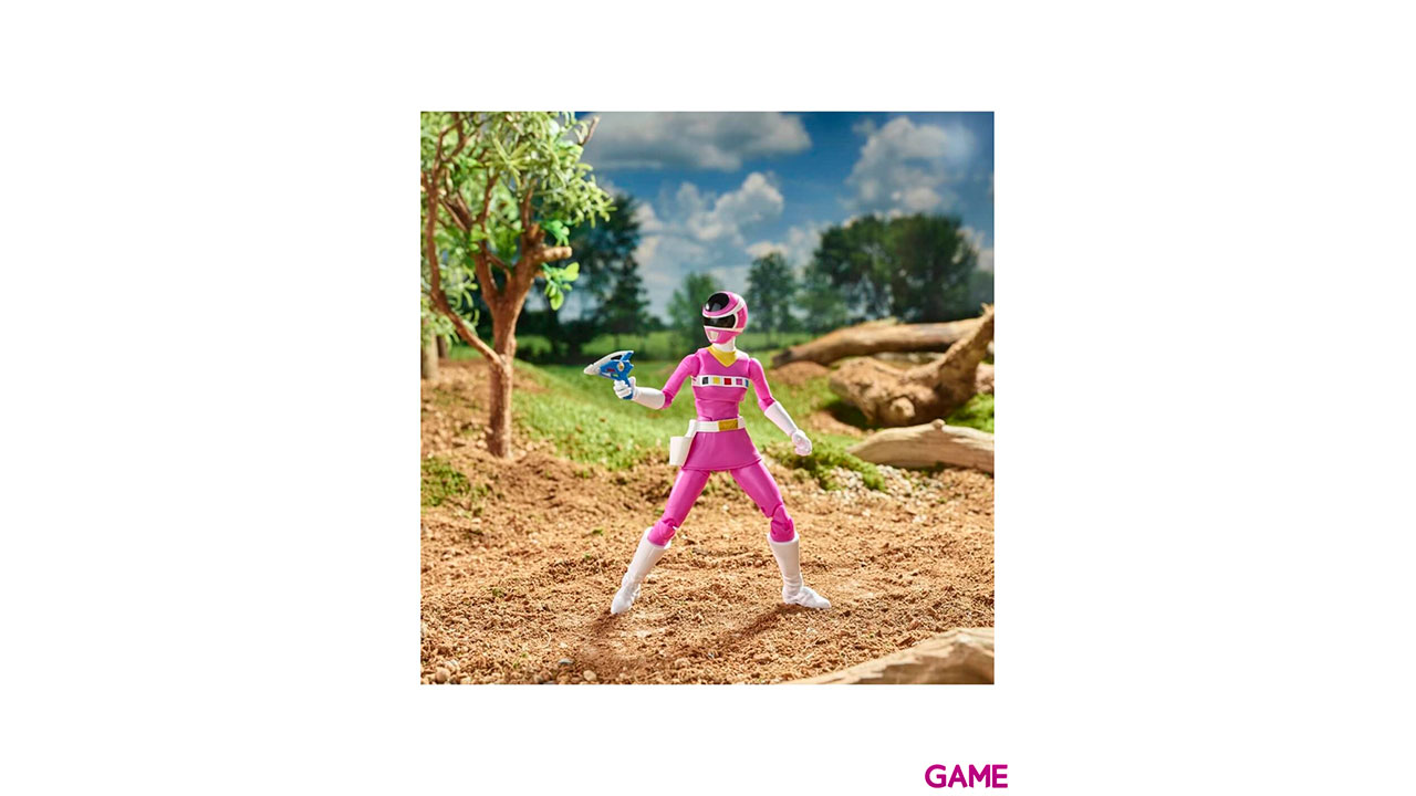 Figura Pink Ranger Power Rangers In Space 15cm-3