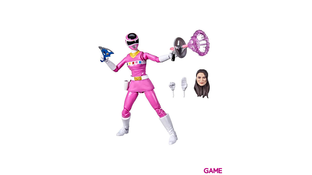 Figura Pink Ranger Power Rangers In Space 15cm-0