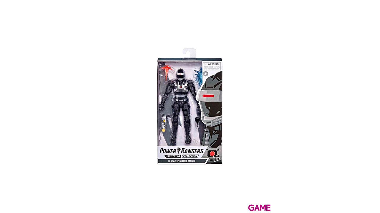 Figura Black Ranger Power Rangers In Space 15cm-0