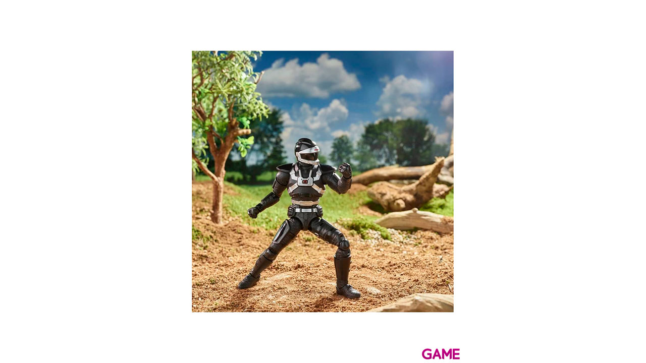 Figura Black Ranger Power Rangers In Space 15cm-1