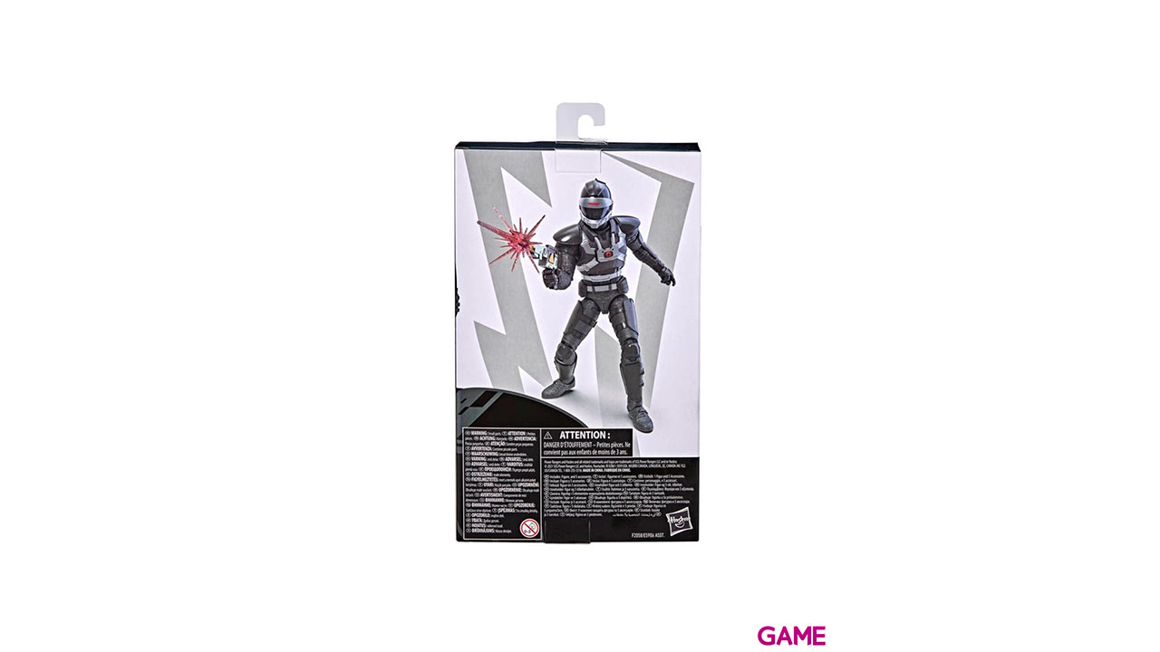 Figura Black Ranger Power Rangers In Space 15cm-5