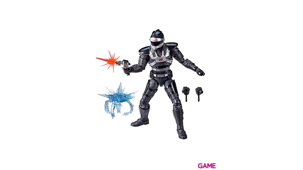 Figura Black Ranger Power Rangers In Space 15cm-6