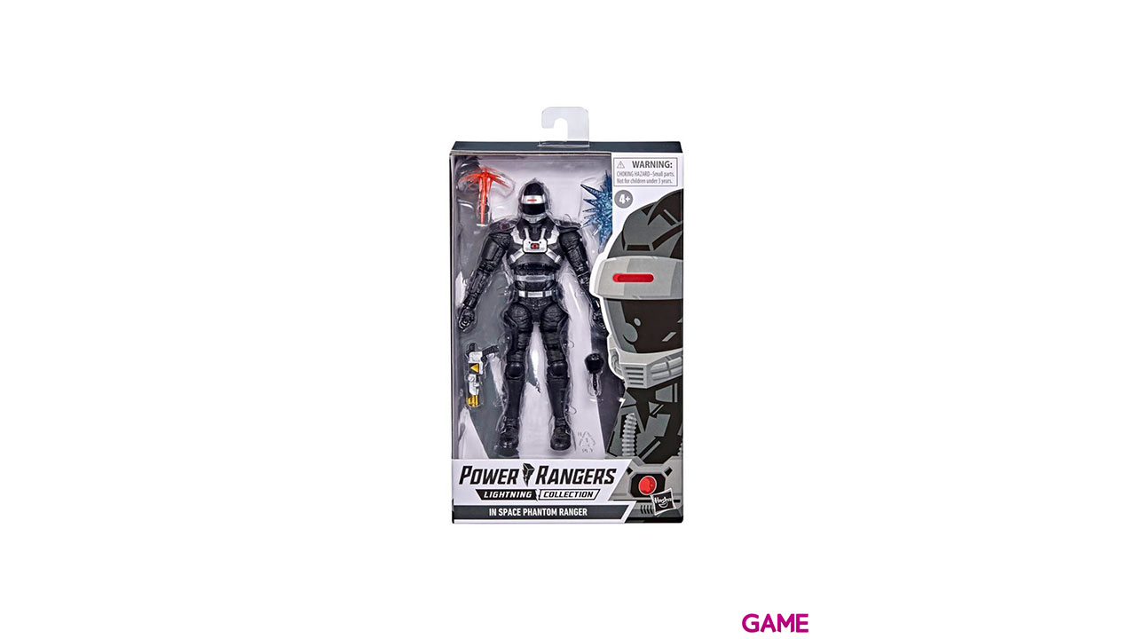 Figura Black Ranger Power Rangers In Space 15cm-7