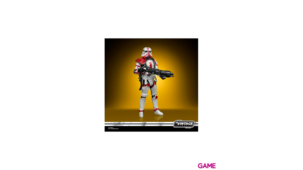 Figura Incinerator Trooper Carbonized Collection Star Wars 10cm vintage-1