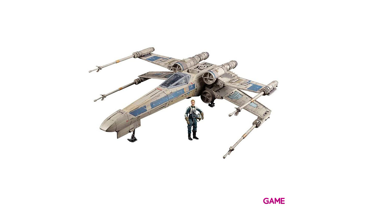 Figura Anton Merrick Vin X-Wing Rogue Squadron Star Wars Vintage 9cm-0