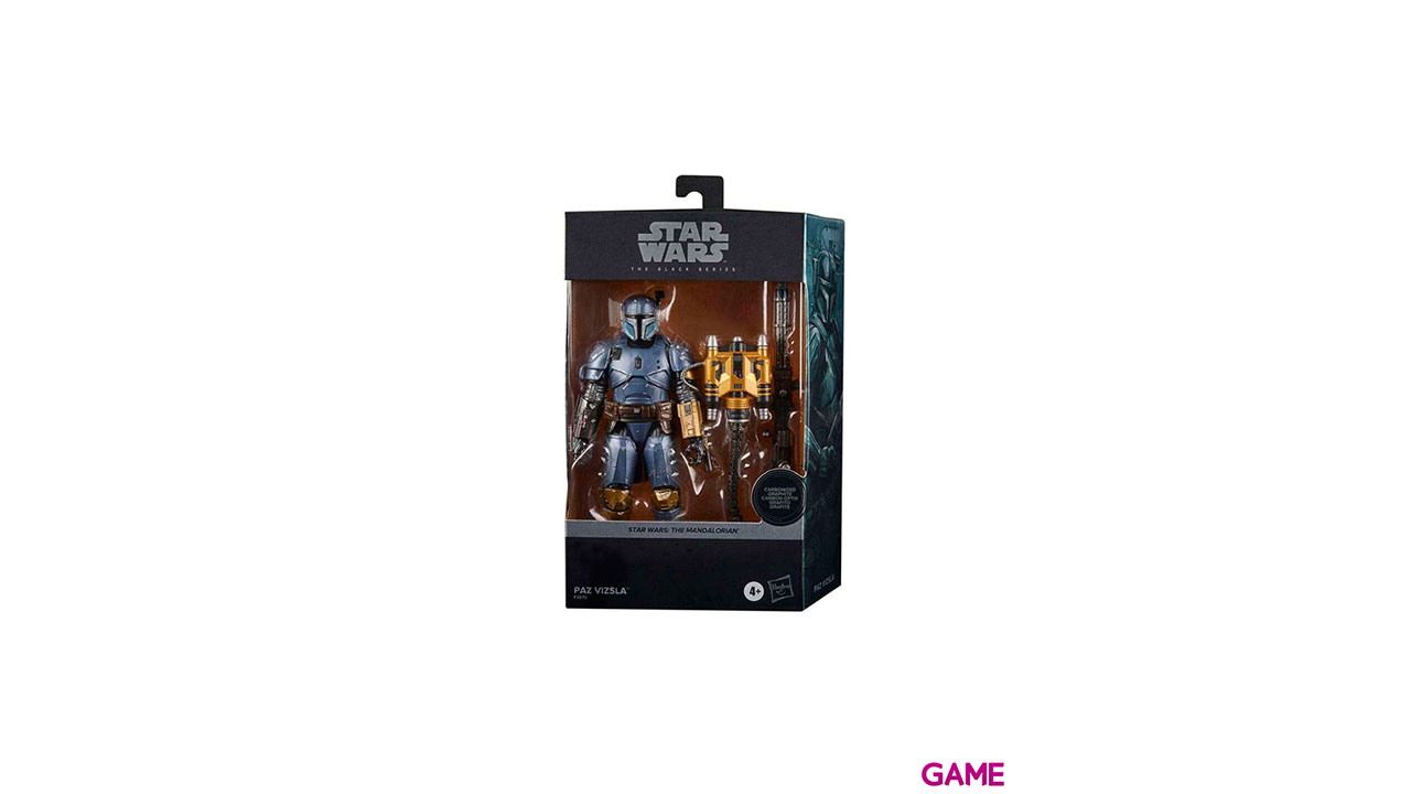 Figura Paz Vizla Carbonized Black Series Star Wars 15cm-0