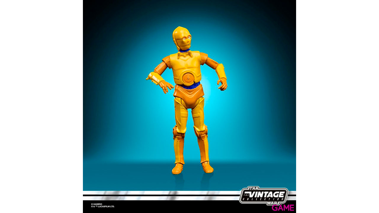 Figura C3-PO Star Wars Droids Vintage Star Wars Vintage 10cm-2