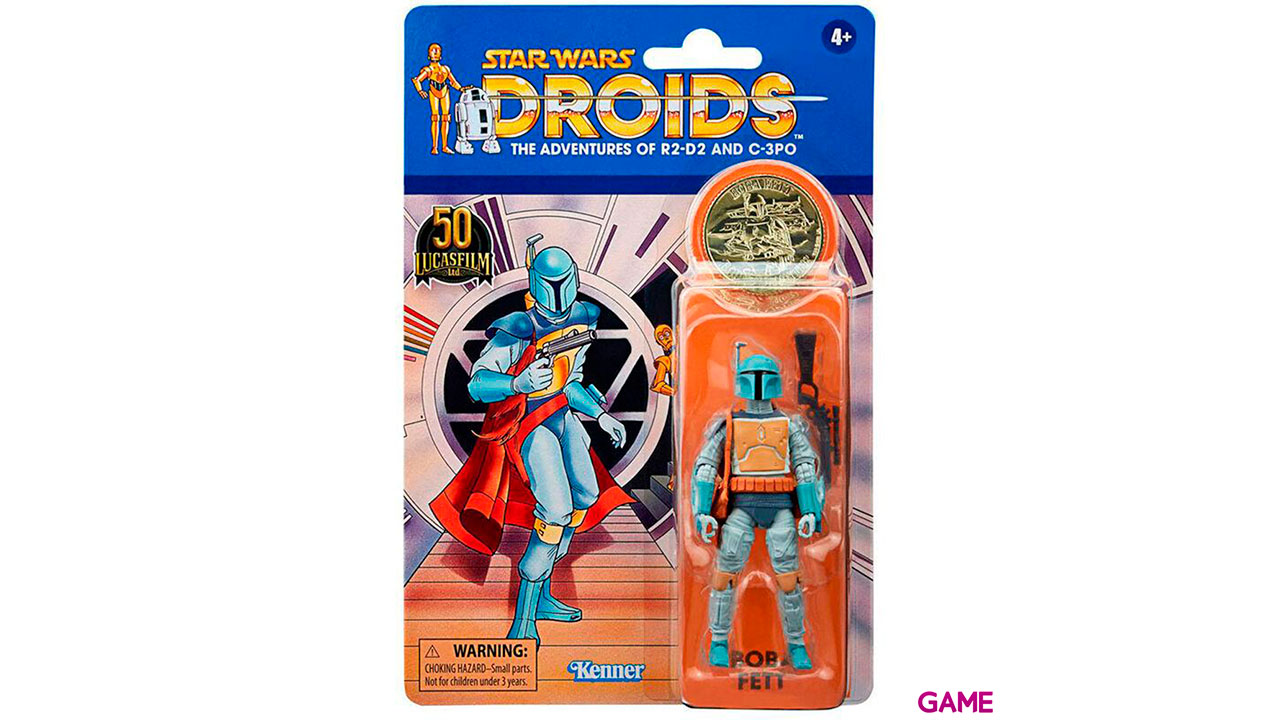 Figura Boba Fett Star Wars Droids Vintage Star Wars Vintage 10cm-1