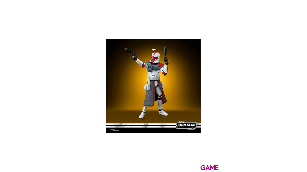 Figura Arc Trooper Captain Star Wars Vintage 10cm-1