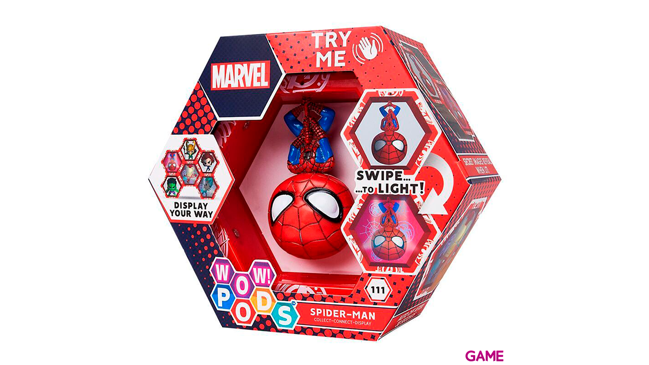 Figura led WOW POD Spiderman Marvel-2