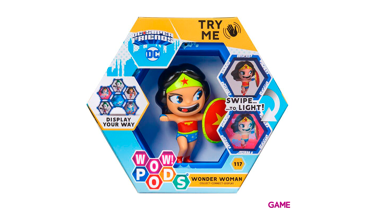 Figura led WOW POD Wonder Woman DC Comics-0