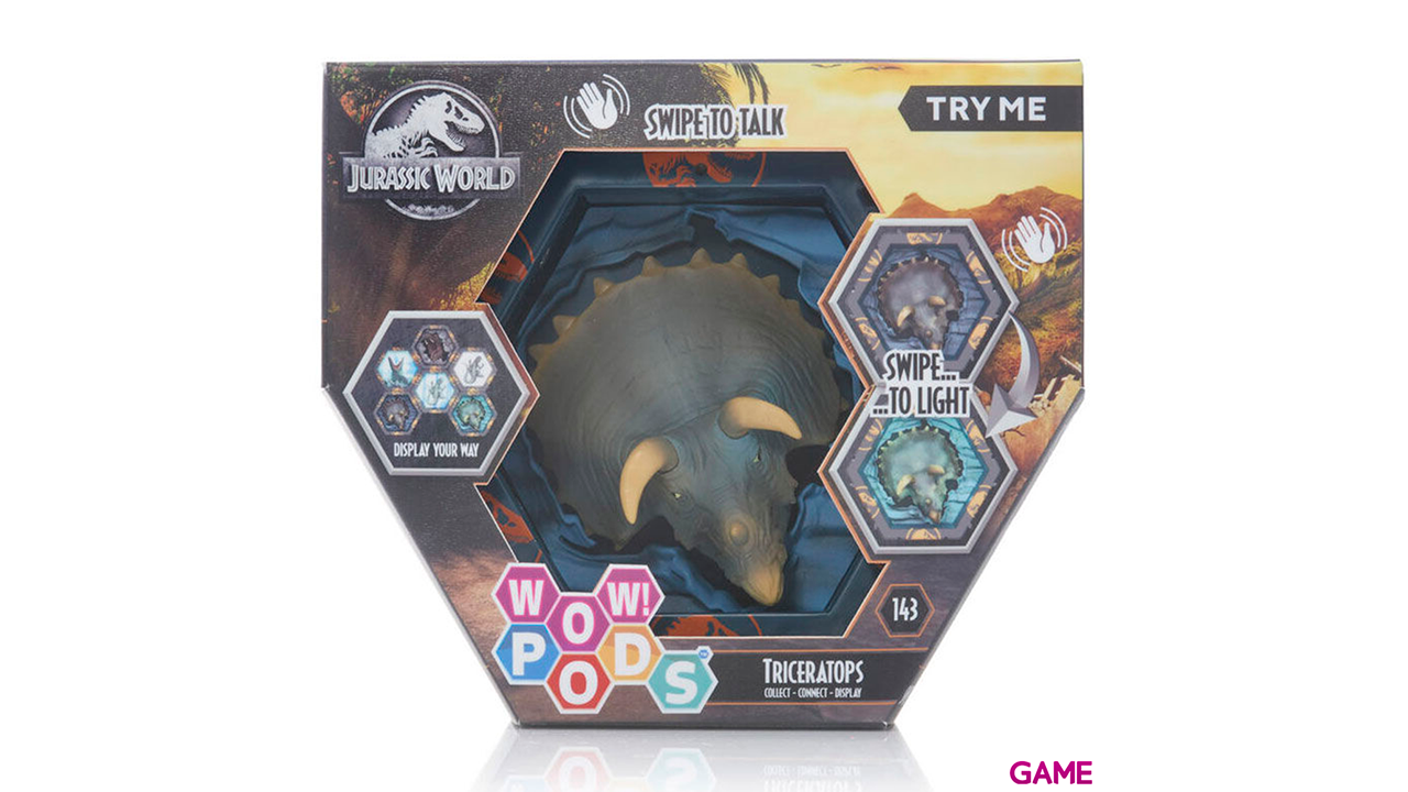 Figura led WOW POD Triceratops Jurassic World-1
