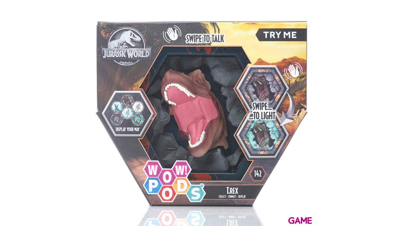 Figura led WOW POD T-Rex Jurassic World-0