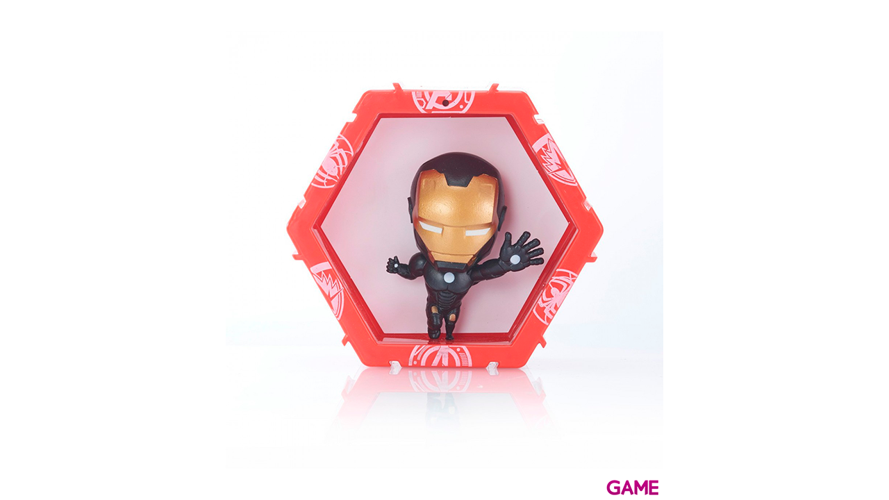 Figura led WOW POD Iron Man Gold Metallic Marvel-1
