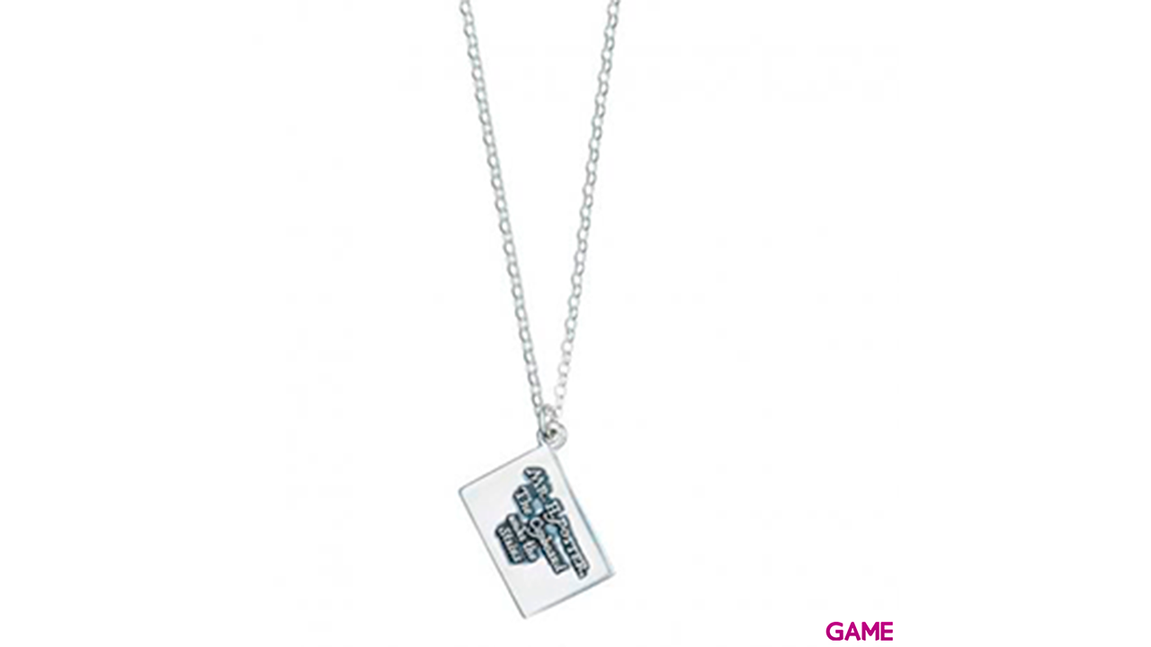Colgante Hogwarts Acceptance Letter Harry Potter plata-0