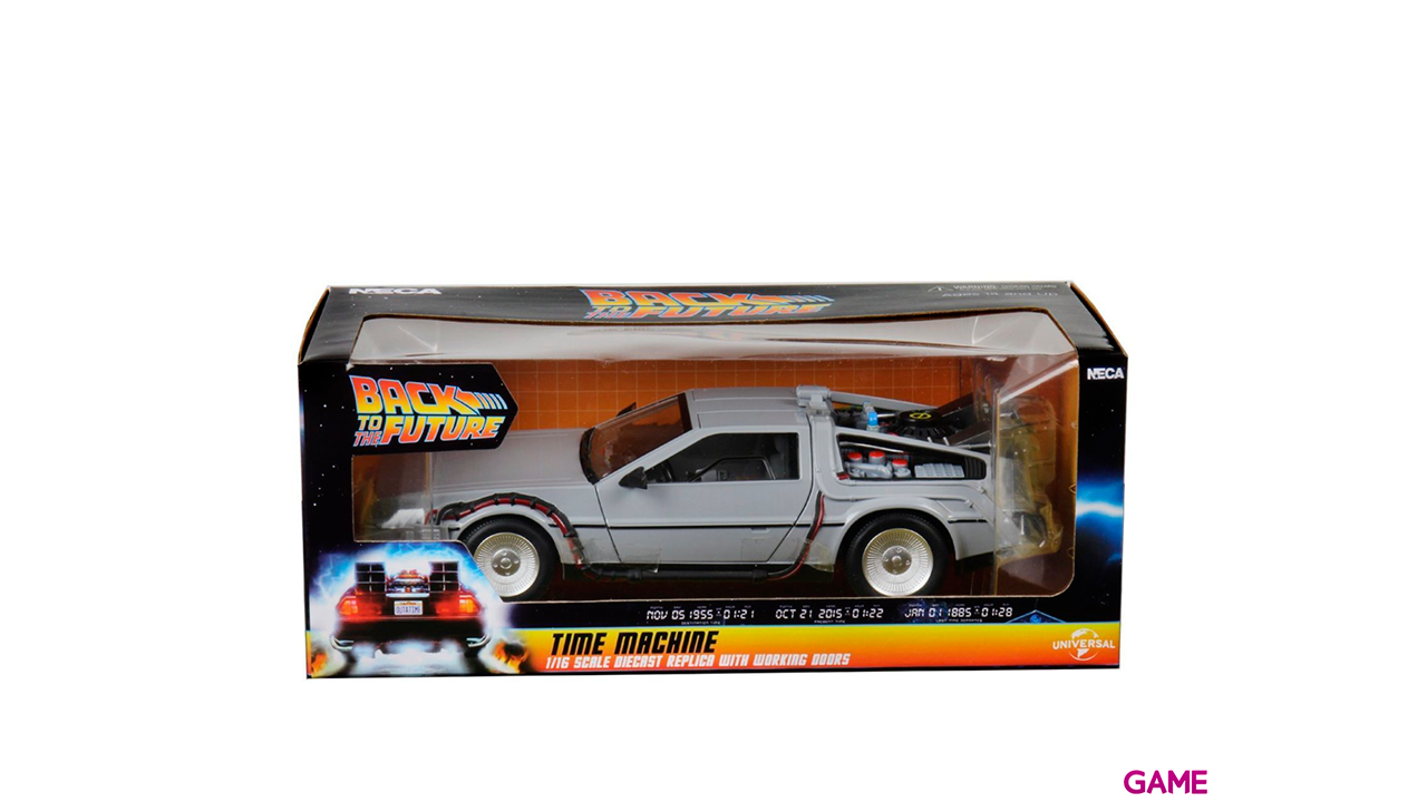 Vehiculo DeLorean Regreso al Futuro 15cm-2