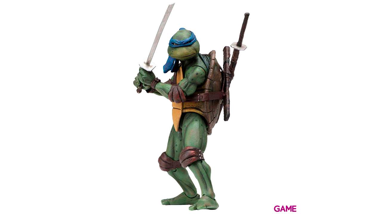 Figura Leonardo Movie 1990 Tortugas Ninja 18cm-0