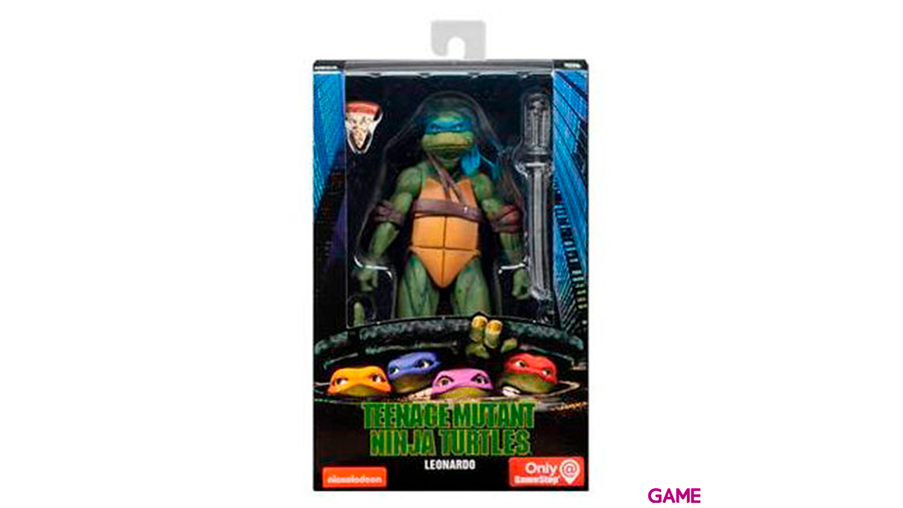 Figura Leonardo Movie 1990 Tortugas Ninja 18cm-2